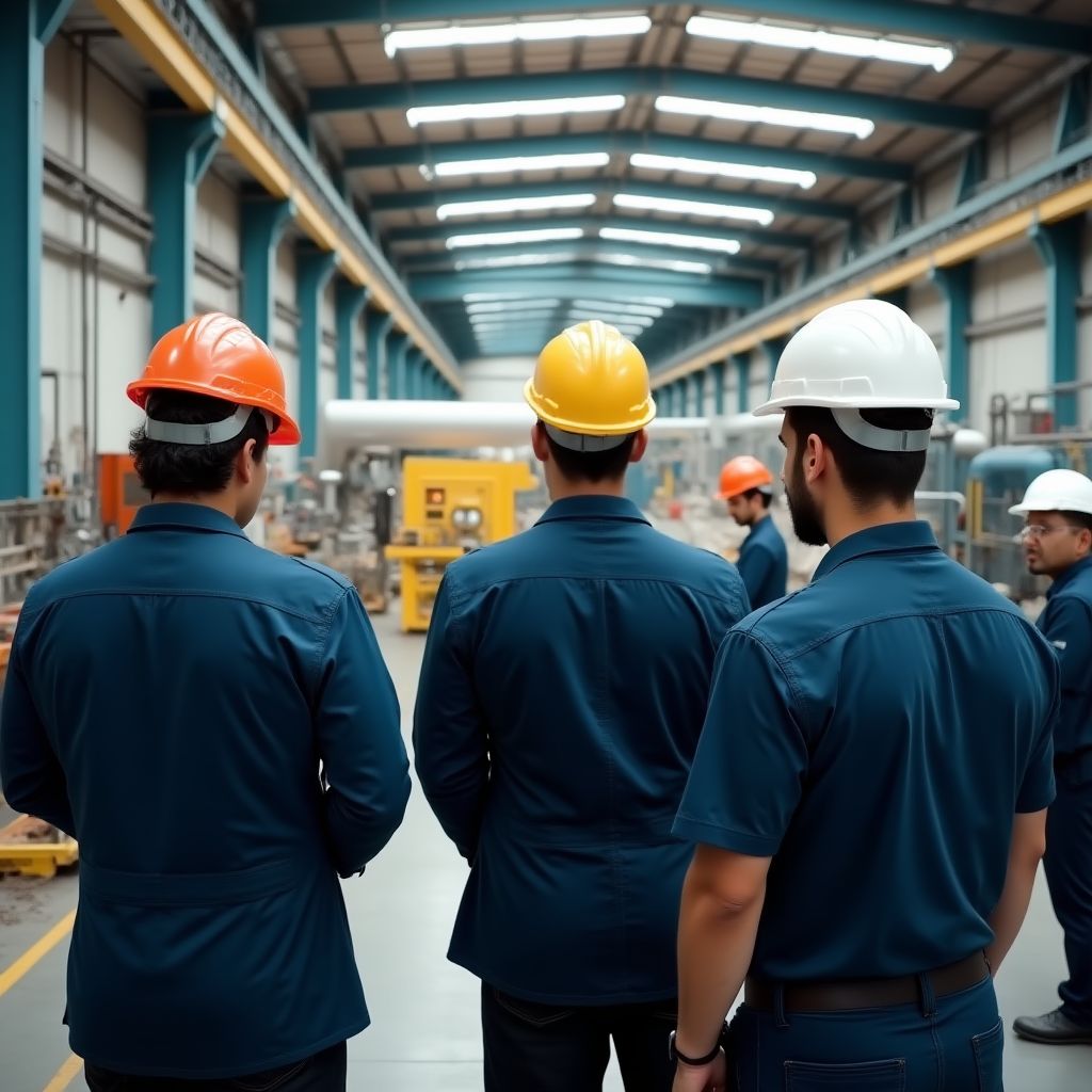 Visita a planta industrial de empresa destacada
