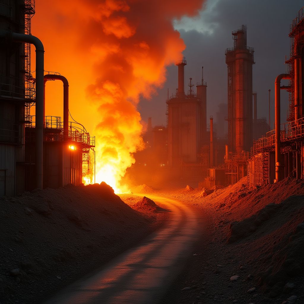 Planta industrial de Ternium en Argentina